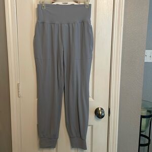 Athletica salutation jogger size small light grey blue super soft